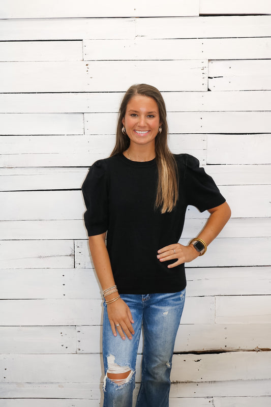 Liv Black Sweater