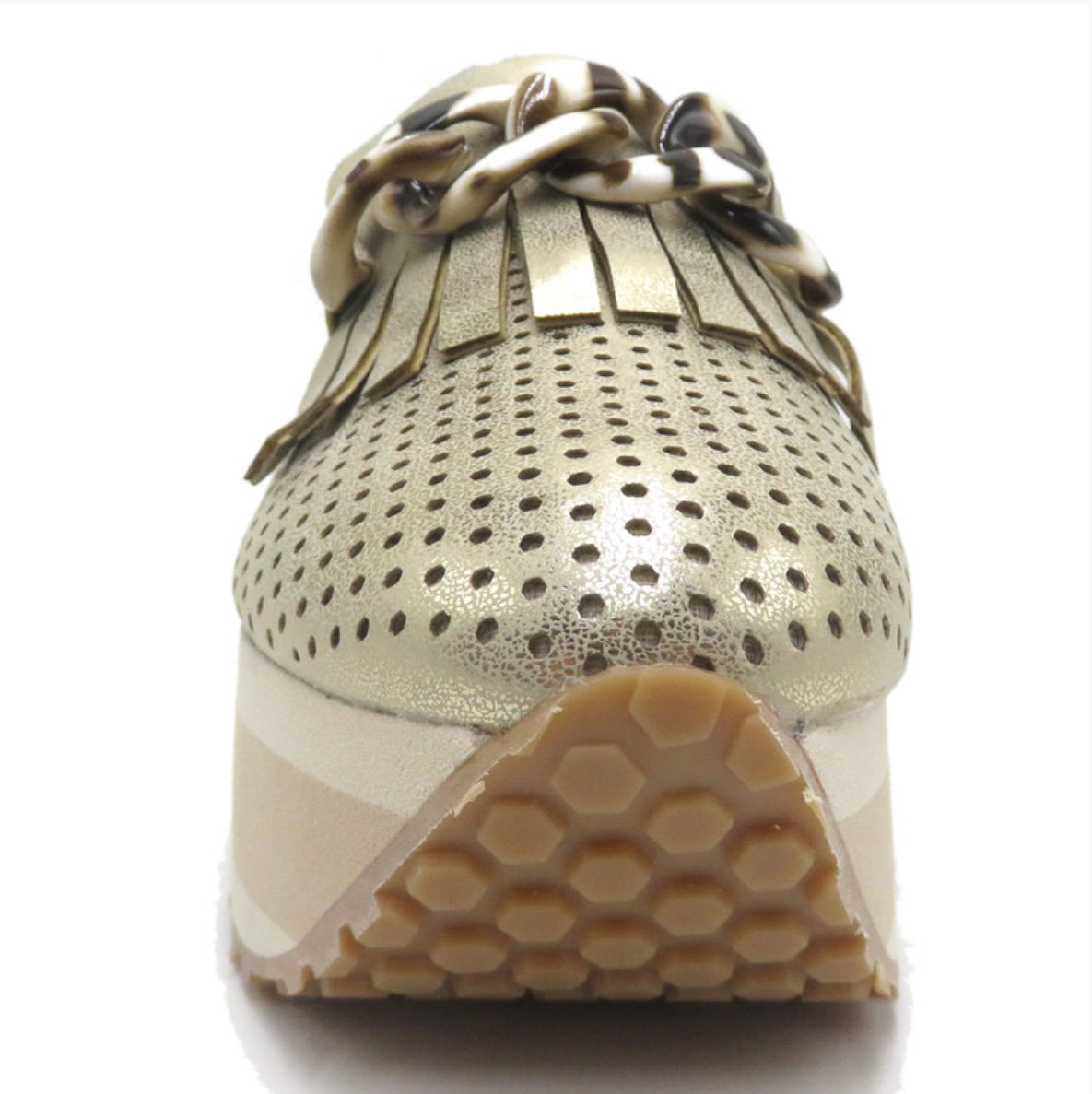 Paloma Platform Sneakers- Gold