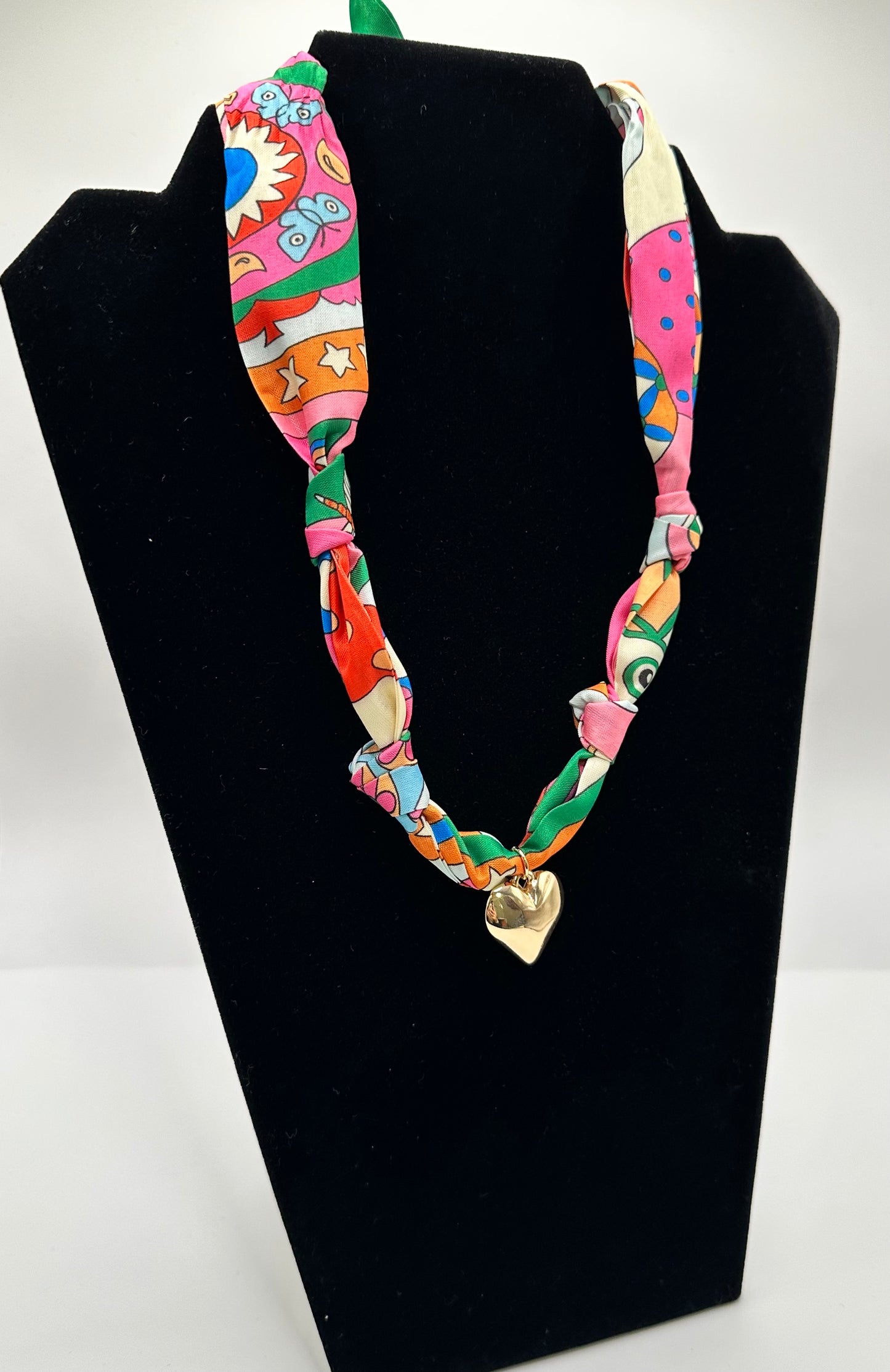 Golden Heart Pendant Necklace