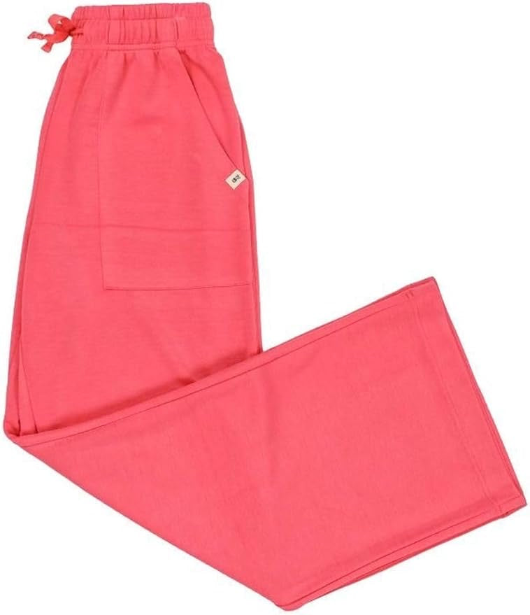 Simply Southern Wide Leg Pants- Pink