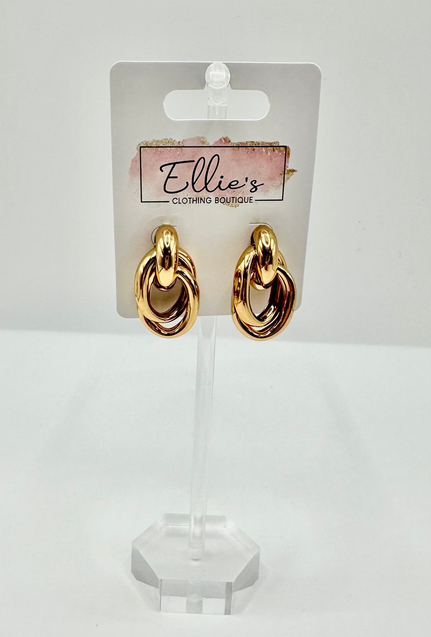 Smooth Drop Earrings