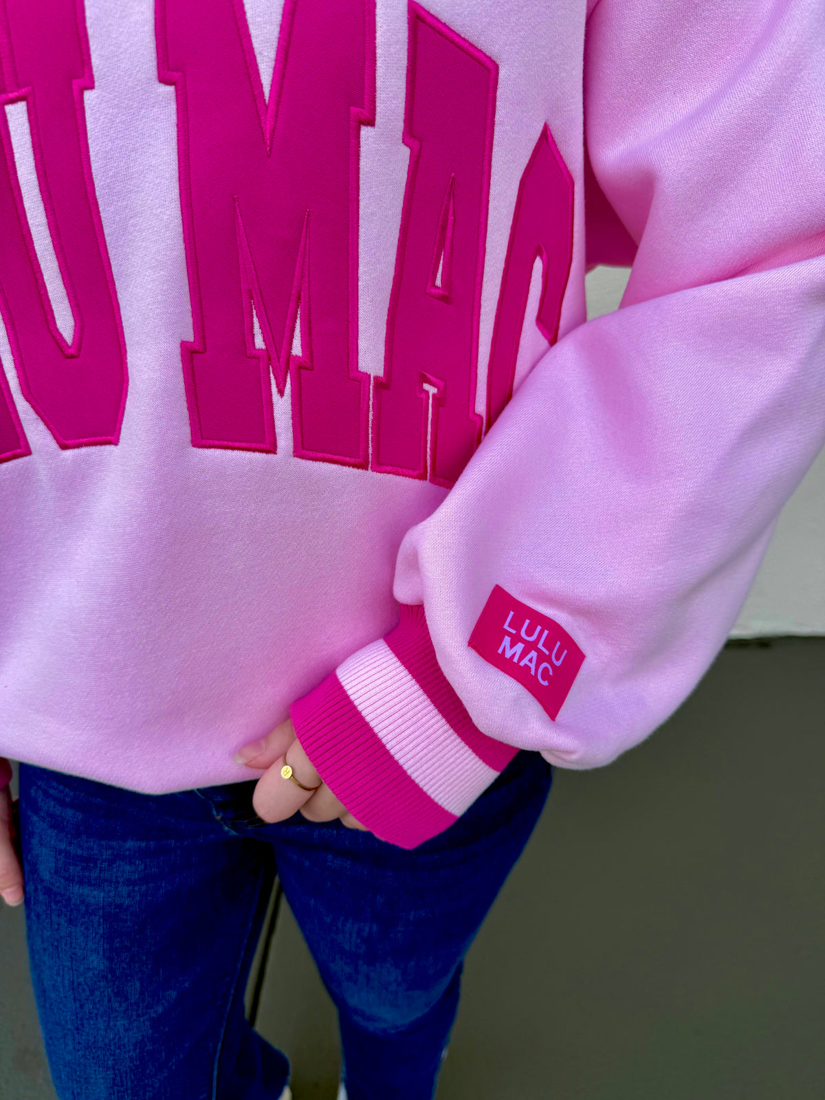 Lulu Mac Think Pink Sweatshirt