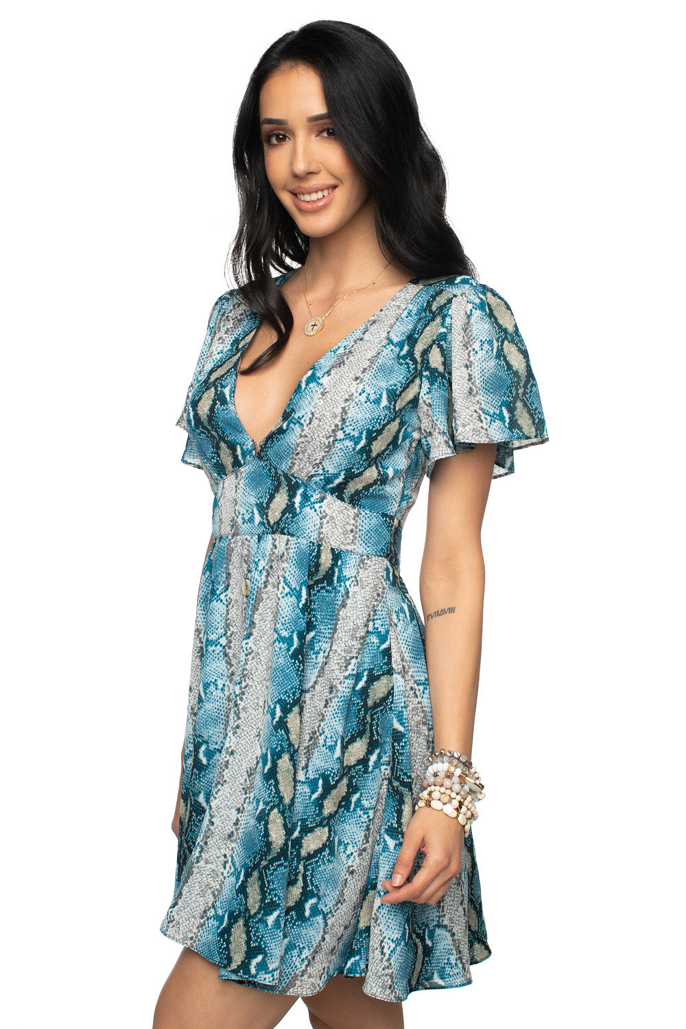 BuddyLove - Alba Dress - Aquamarine
