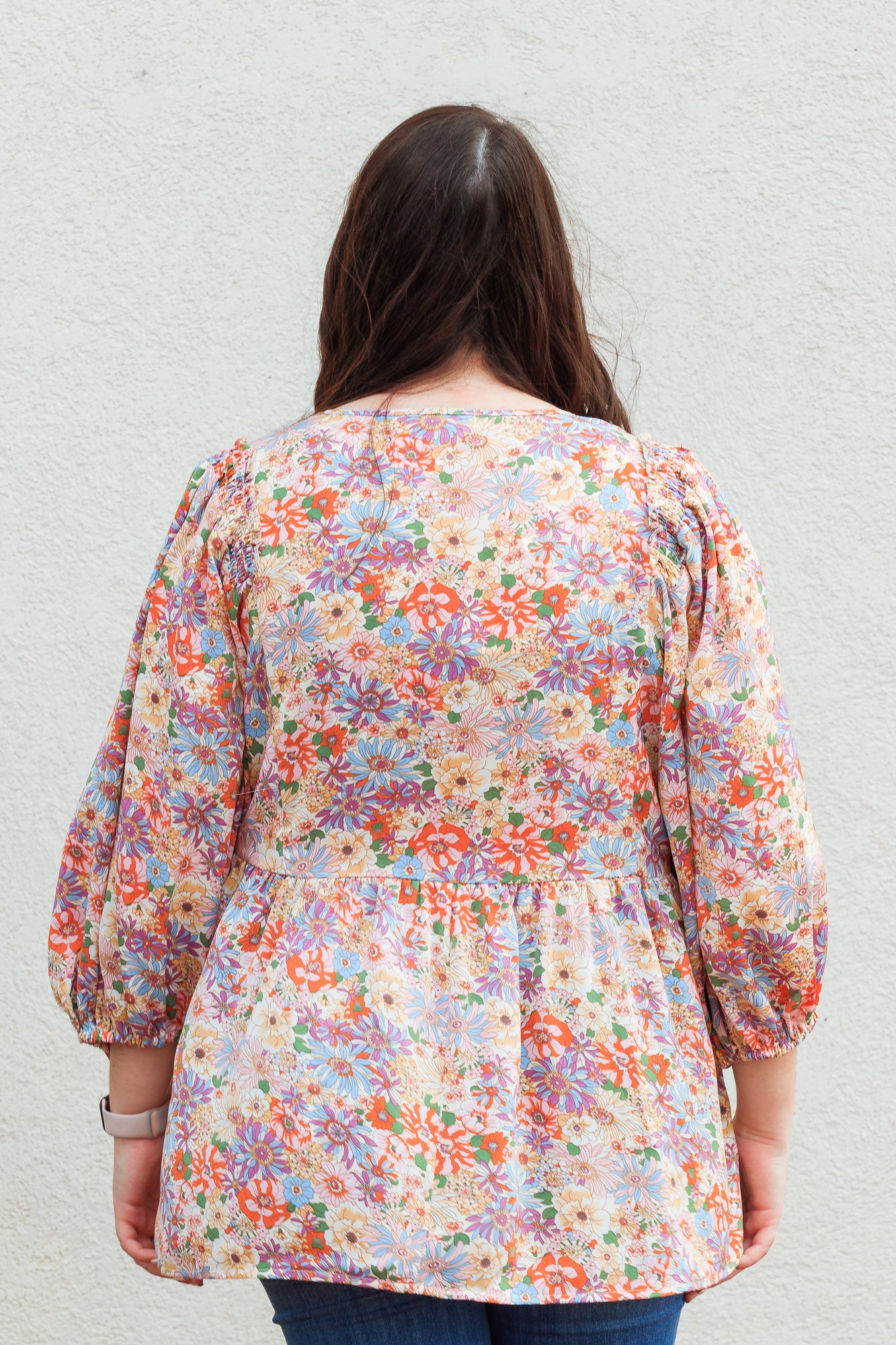 Curvy Blossom Top
