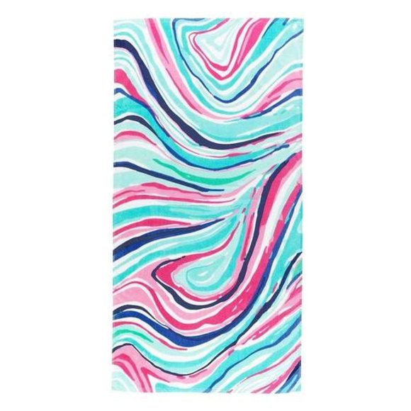 Marble-ous Print Beach Towel