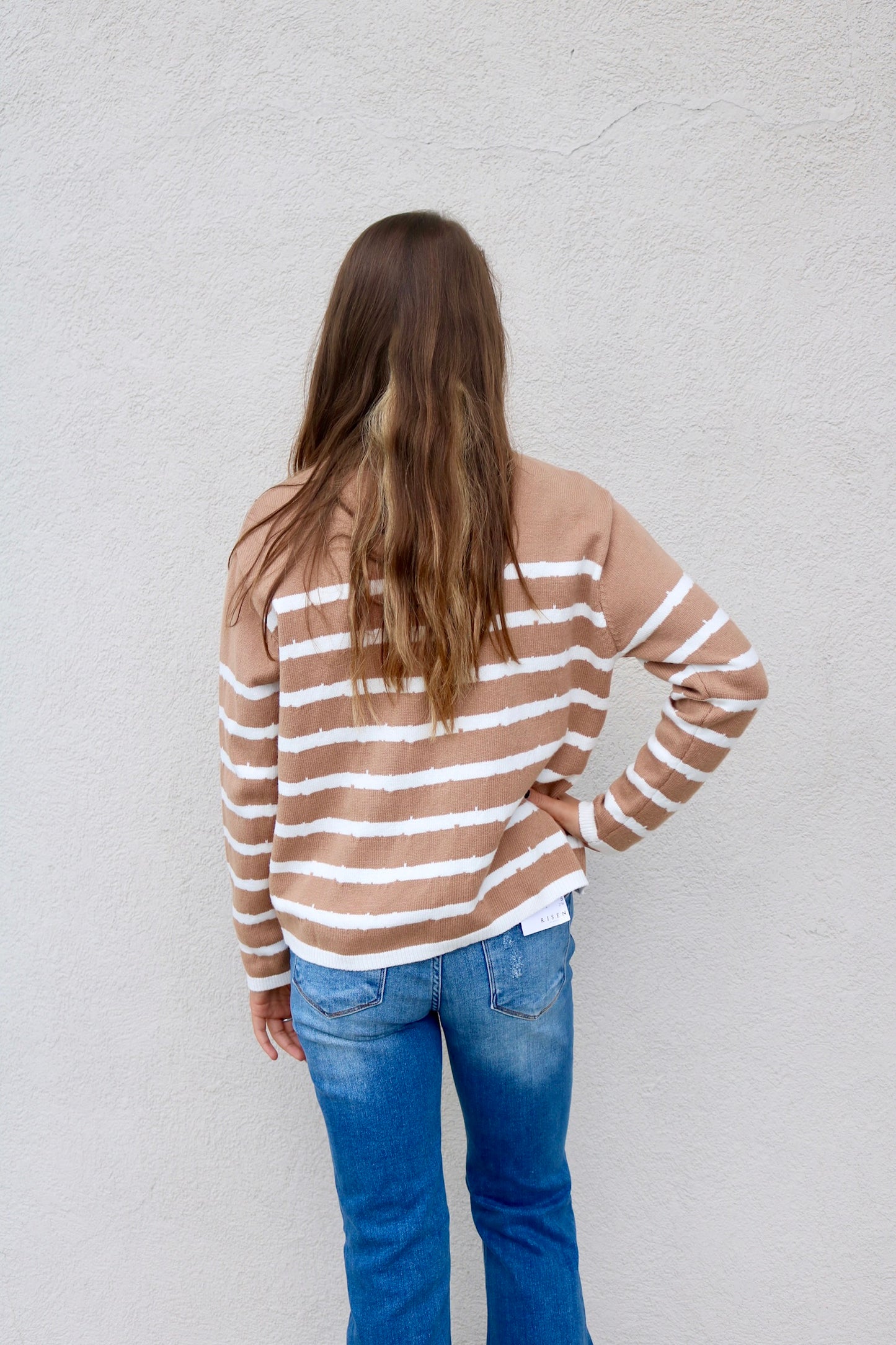 Allison Striped Sweater