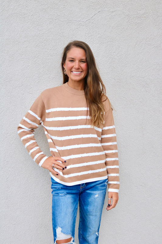 Allison Striped Sweater