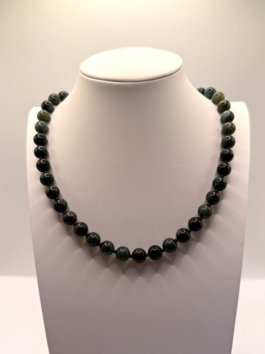 Classic Round Beaded Necklace