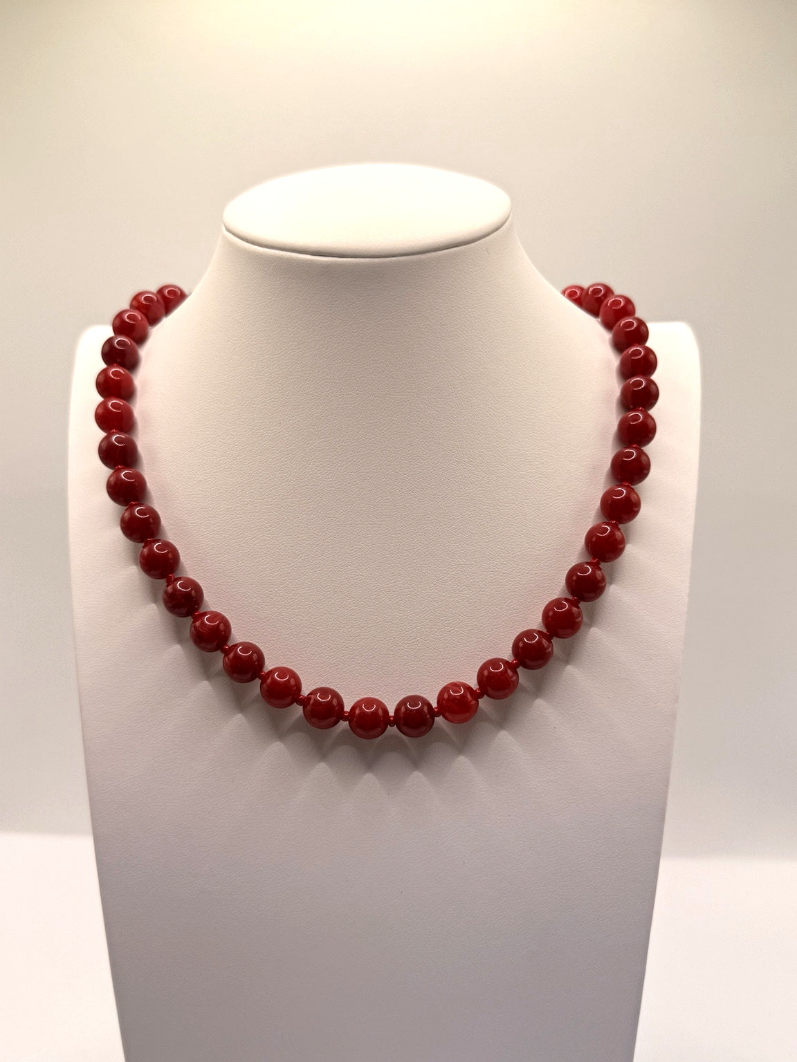 Classic Round Beaded Necklace