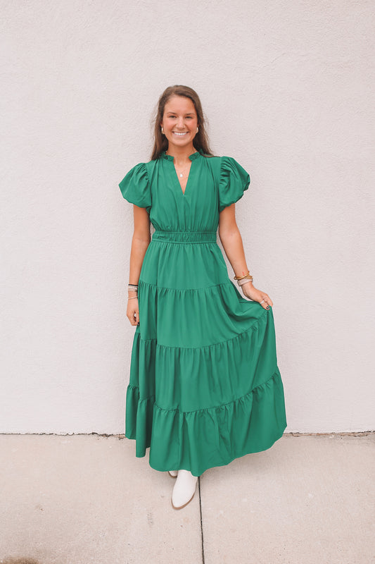 Mckenzy Maxi Dress - Green