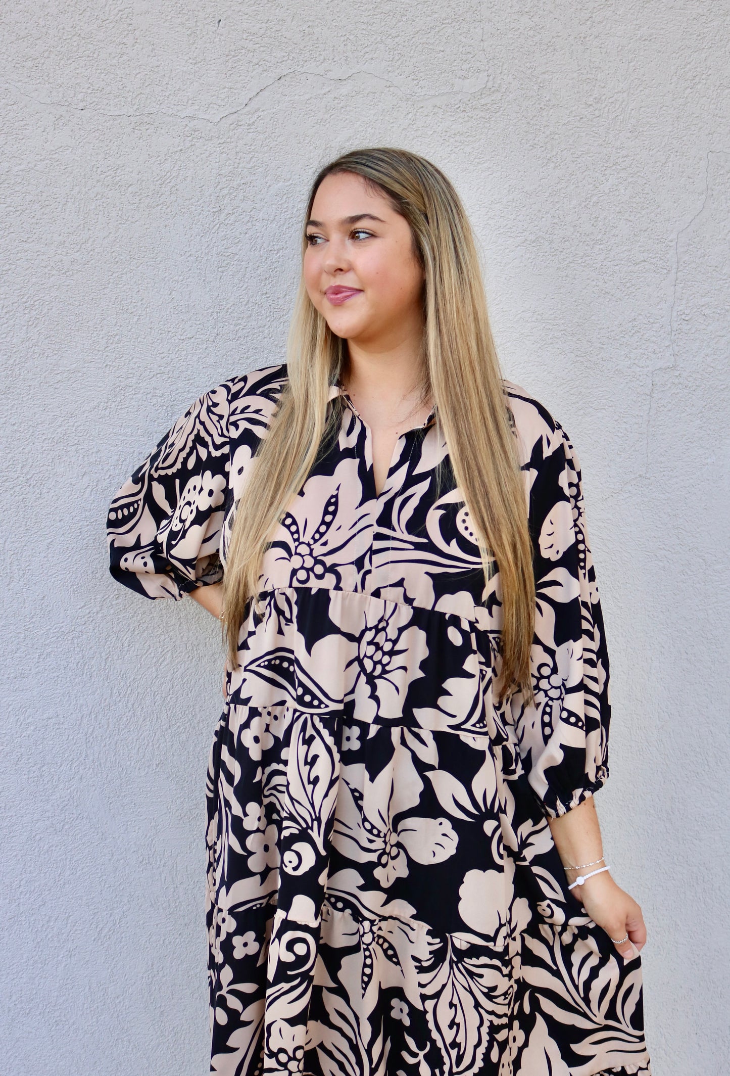 Curvy Ava Midi Dress