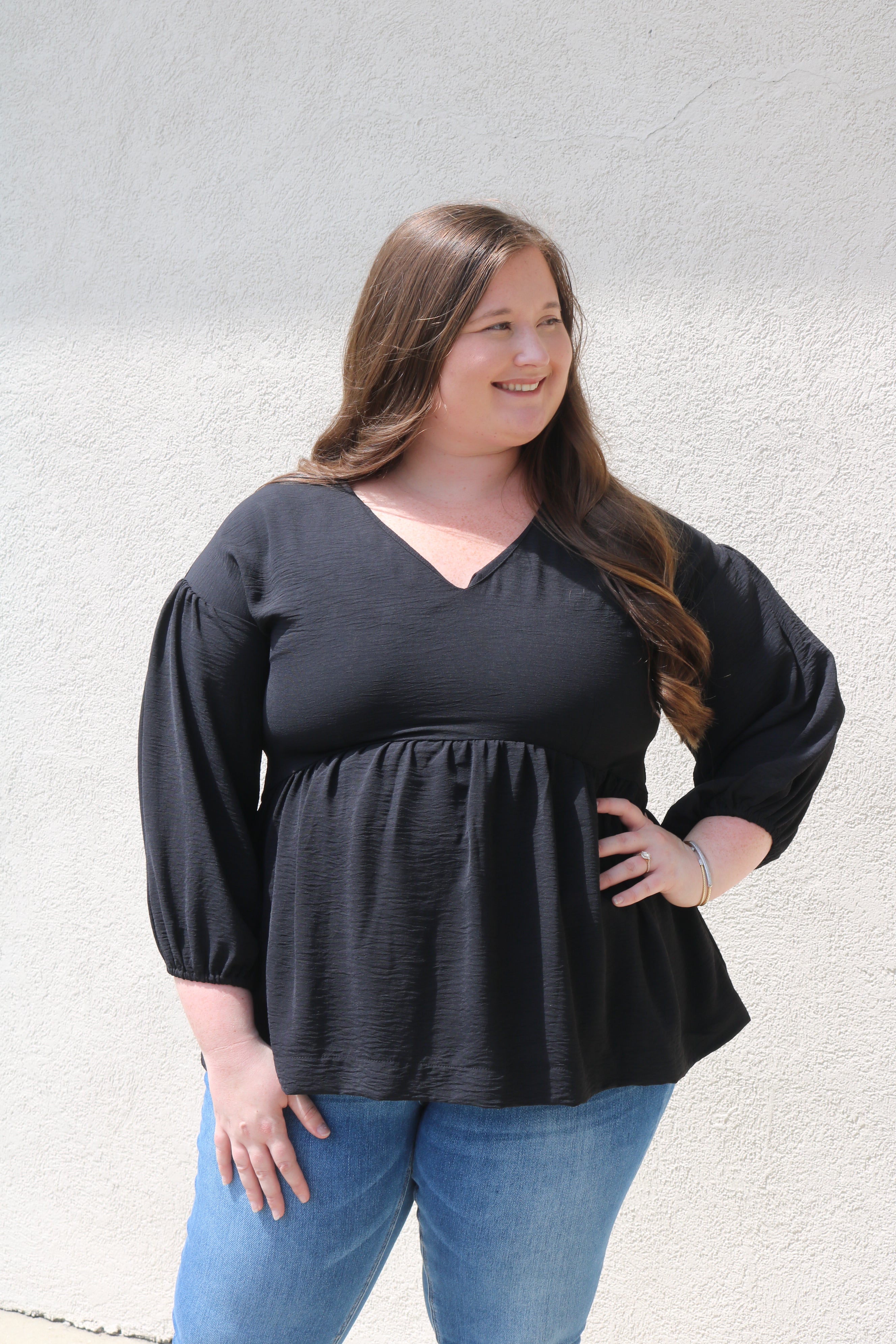 Curvy Deena Top Ellie s Clothing Boutique