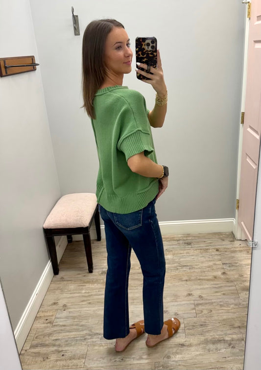 Going Green Sweater Top