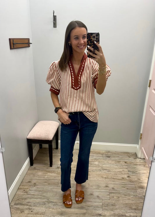 Fall in Line Top