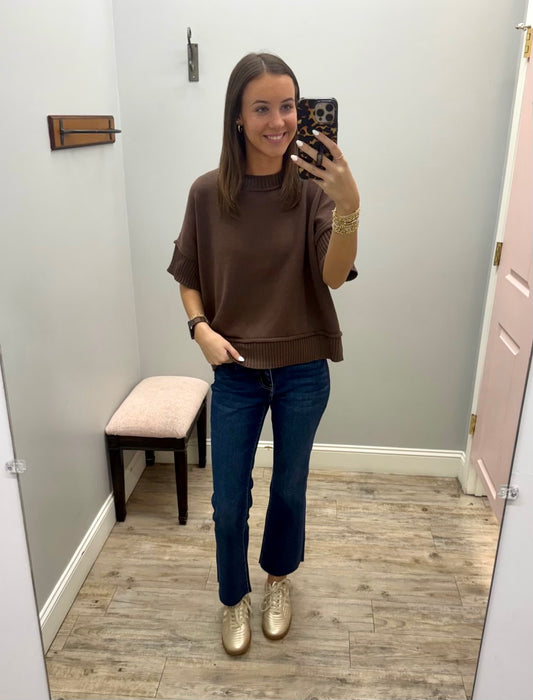 Mocha Sweater Top