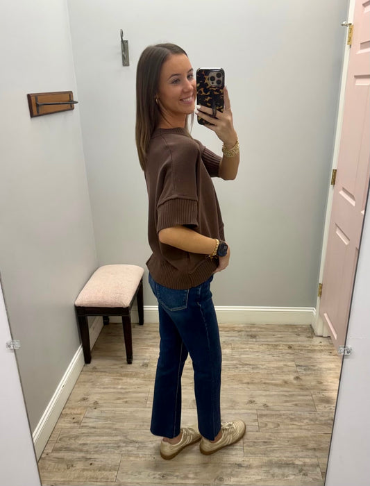 Mocha Sweater Top