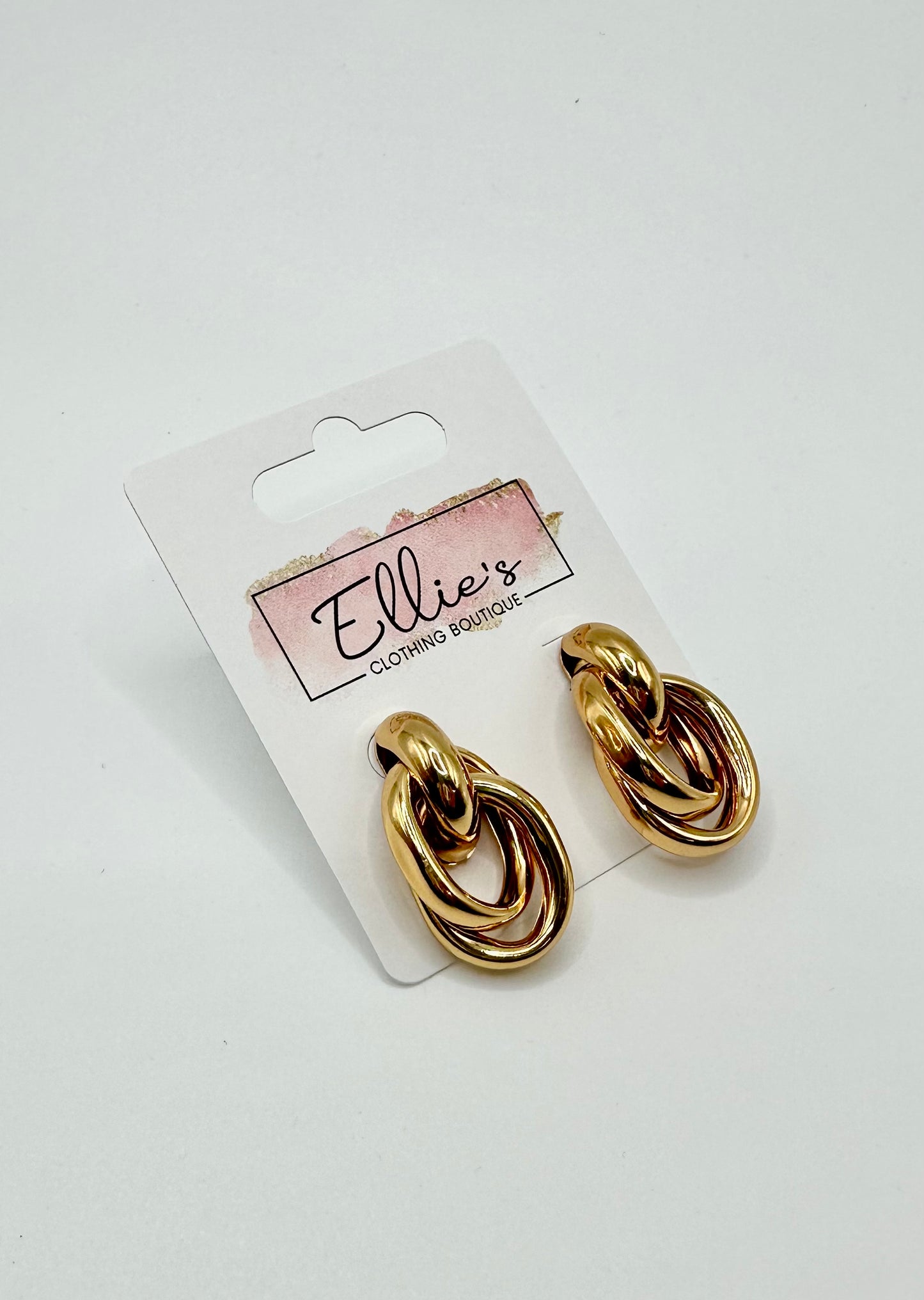 Smooth Drop Earrings