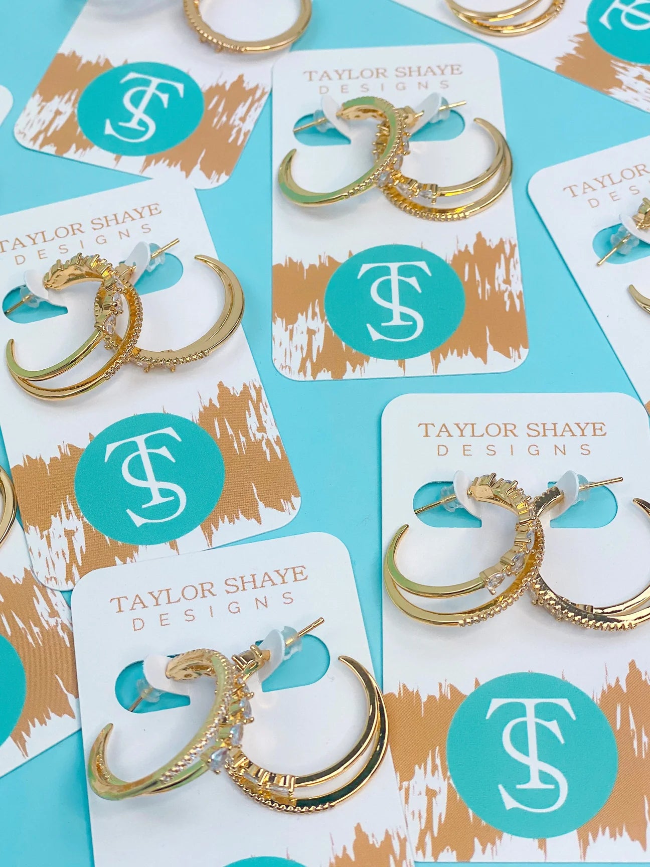 Taylor Shaye Double Hoop Earrings