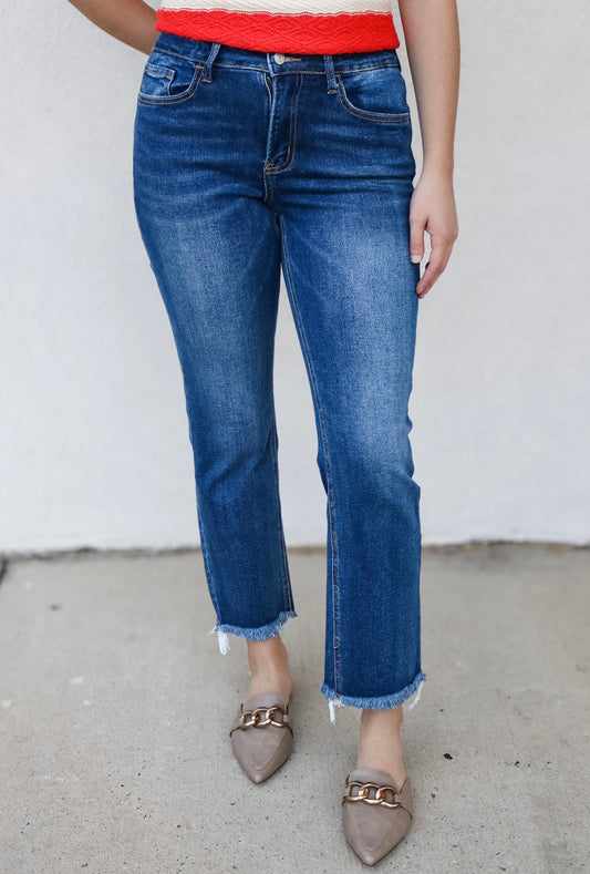 Lovervet High Rise Straight Jeans