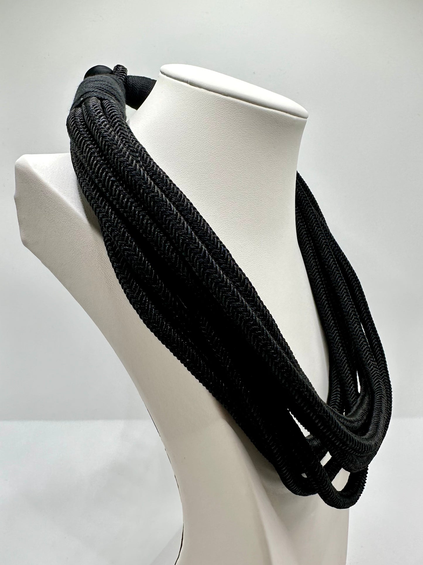 Black Rope Necklace