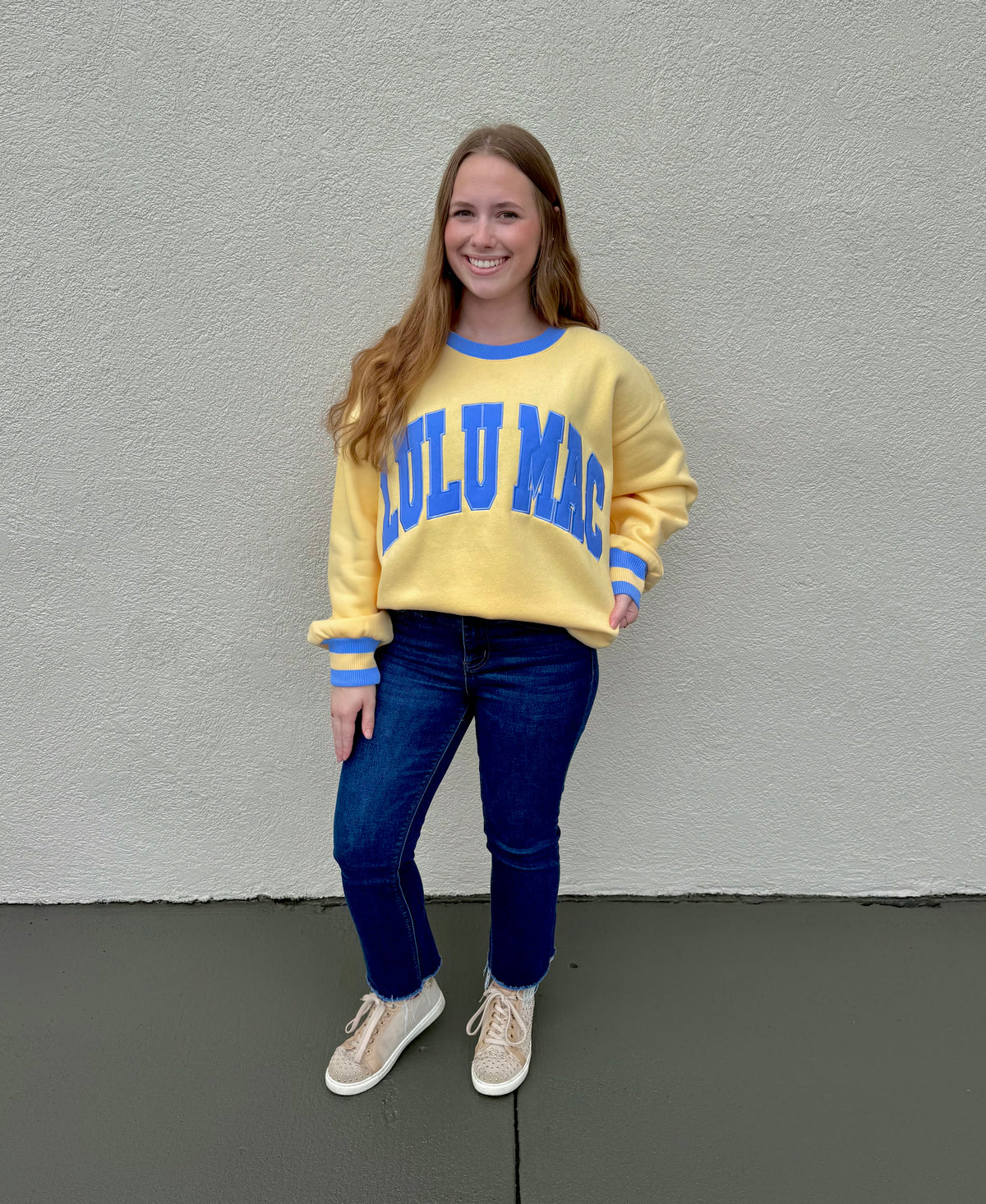 Lulu Mac Hello Sunshine Crewneck Sweatshirt