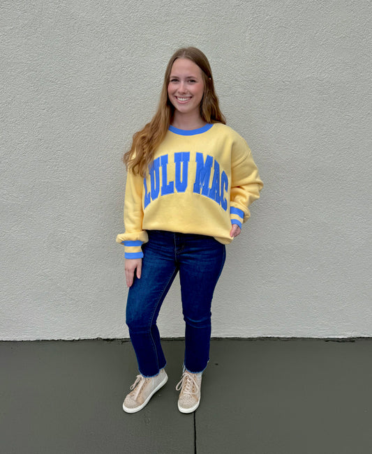 Lulu Mac Hello Sunshine Crewneck Sweatshirt