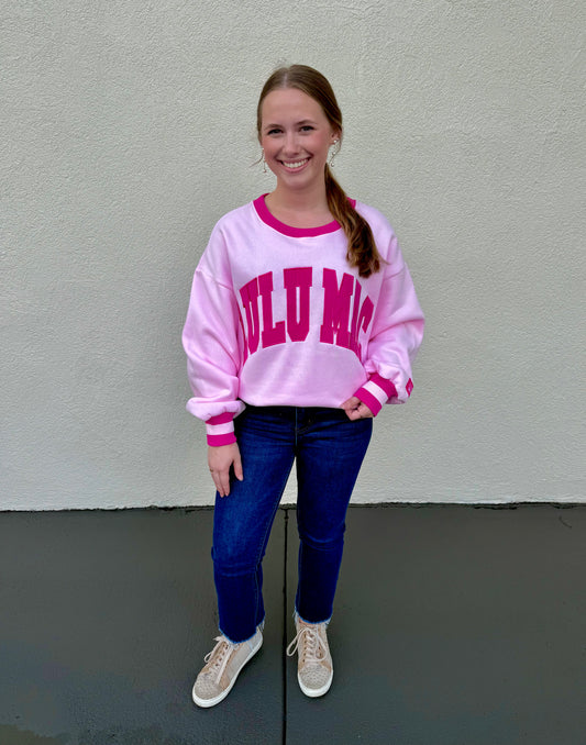 Lulu Mac Think Pink Sweatshirt