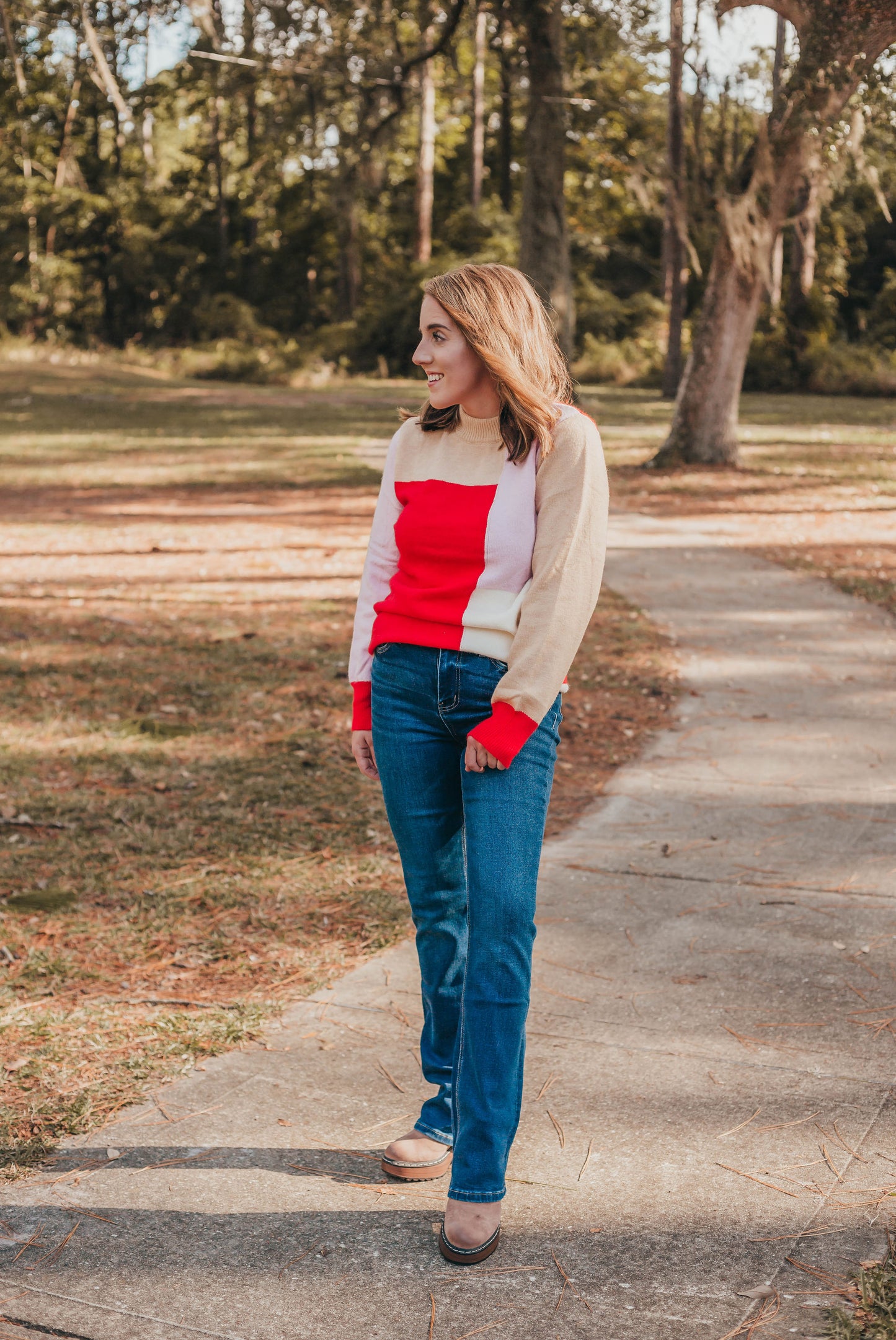 Ella Colorblock Sweater