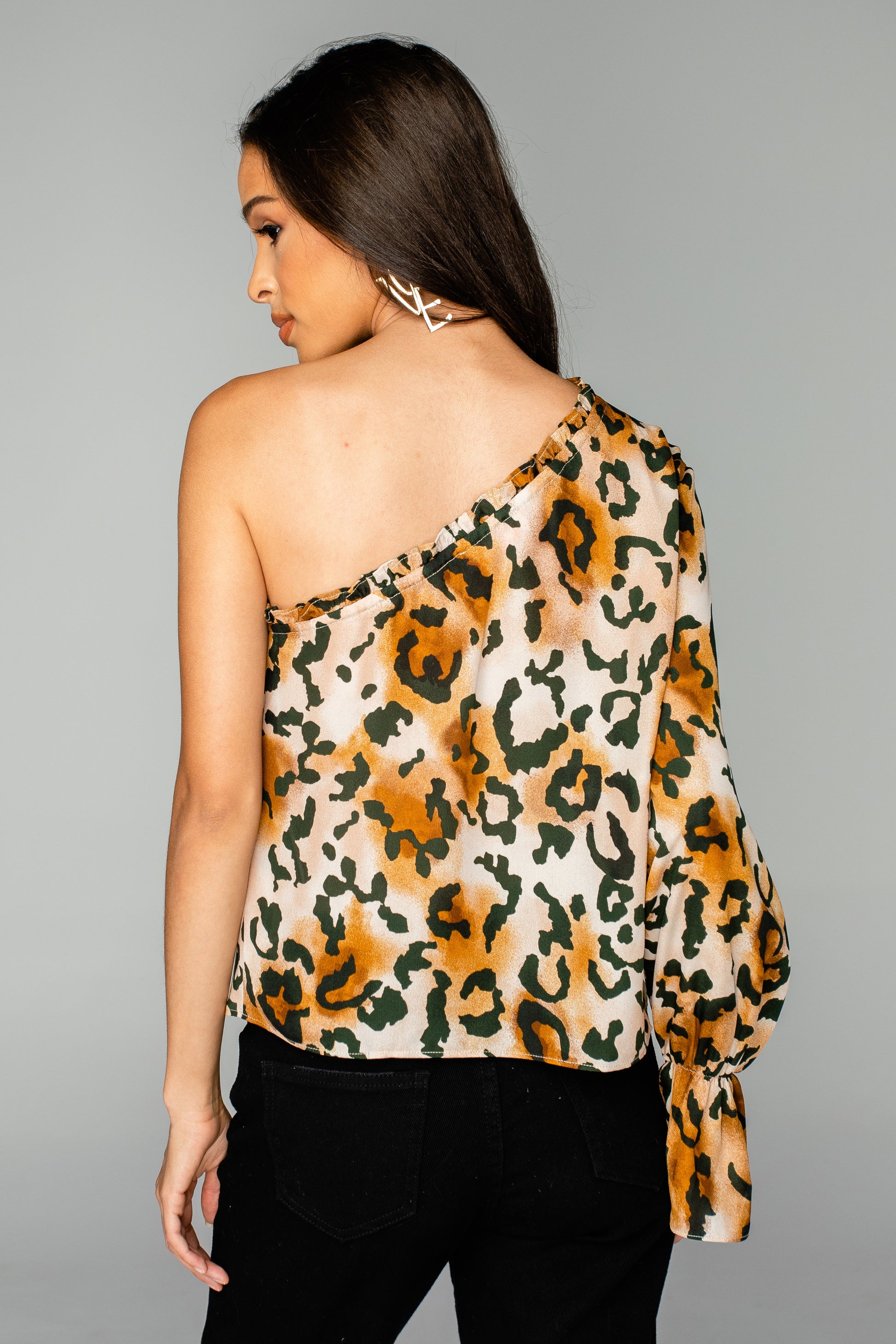 BuddyLove: Siri One Shoulder Top - Lioness