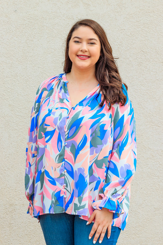 Curvy Cari Printed Top