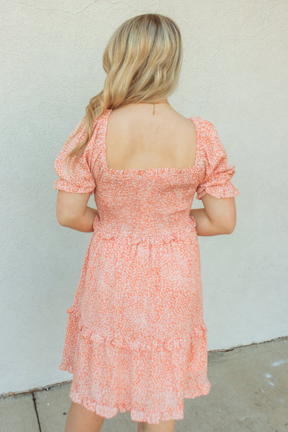 Bethany Dress - Peach